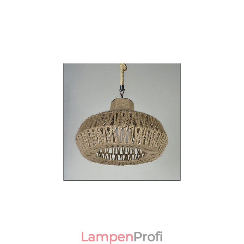 Handgefertigte Vintage-Kronleuchterlampe mit Kunstwerken.