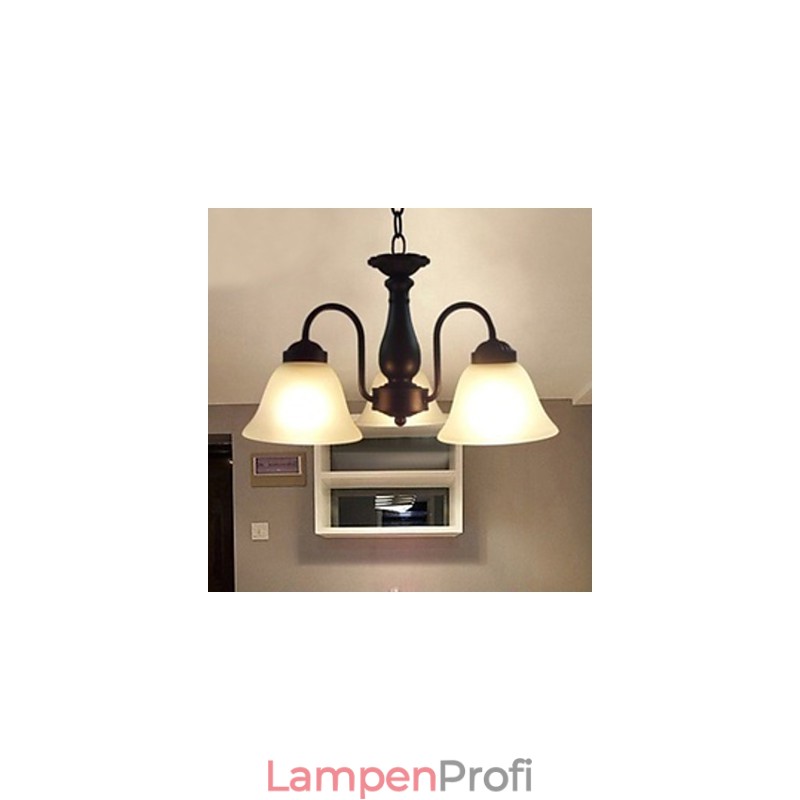 Traditionelle klassische Pendelleuchte aus Metall