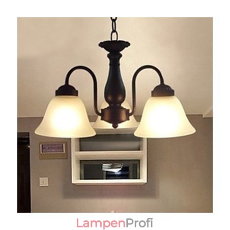 Traditionelle klassische Pendelleuchte aus Metall