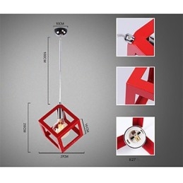 Traditioneller, klassischer Kronleuchter aus Metall im Mini-Stil mit Malerei