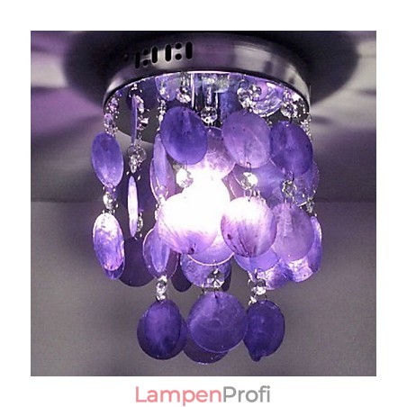 Moderne Pendelleuchte im zeitgenössischen Mini-Stil aus Chrom