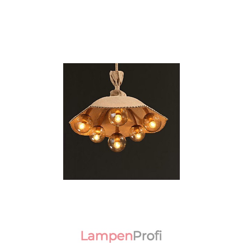 Country Painting Metall Kronleuchter Pendelleuchte Schlafzimmer