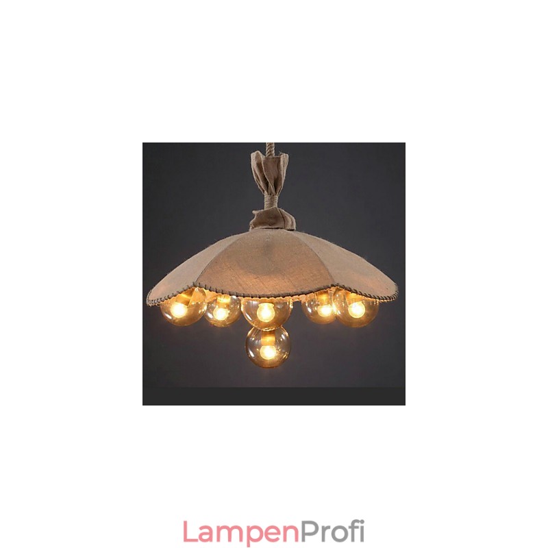 Country Painting Metall Kronleuchter Pendelleuchte Schlafzimmer