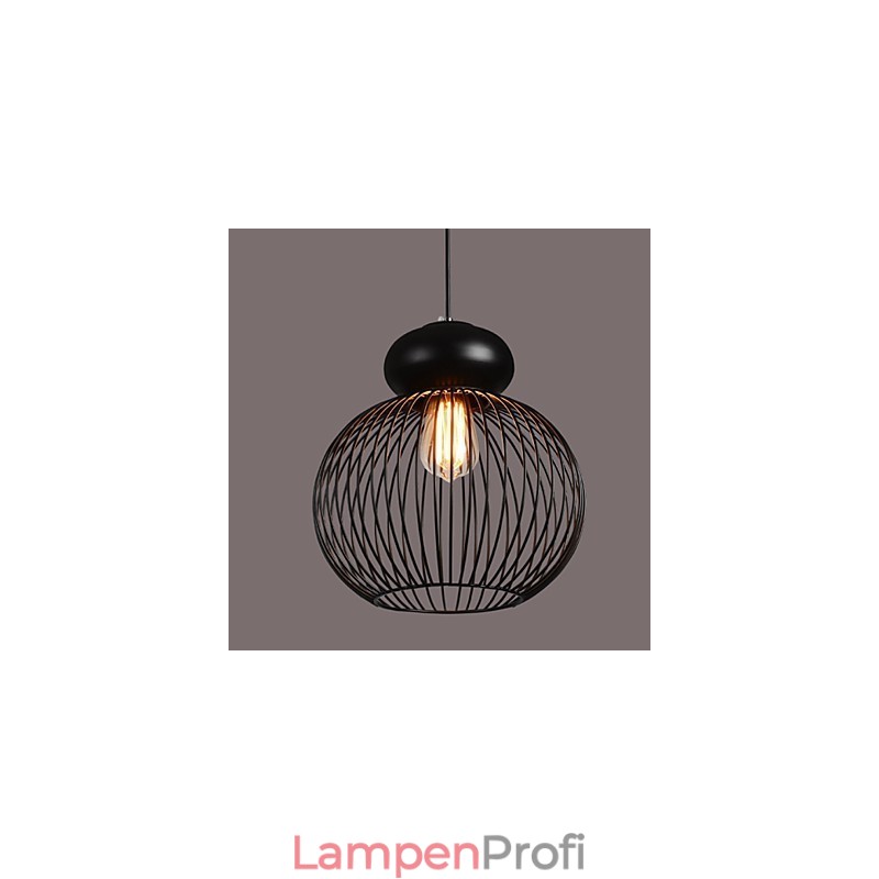 Retro Designer Metall Pendelleuchte
