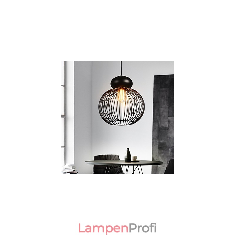 Retro Designer Metall Pendelleuchte