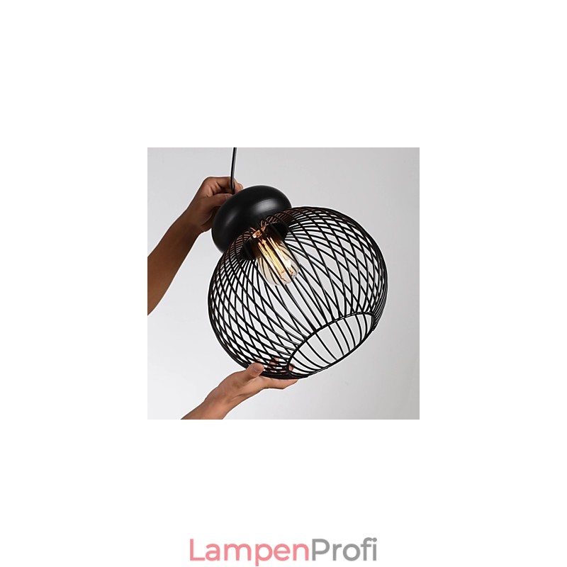 Retro Designer Metall Pendelleuchte