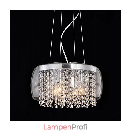 Moderne zeitgenössische Trommel Kristall Mini Stil Malerei Pendelleuchte Moderne zeitgenössische Trommel Kristall Mini Stil Malerei Pendelleuchte