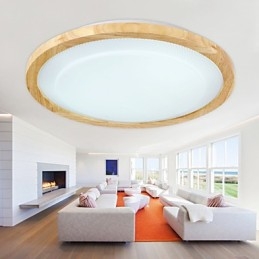 Moderne zeitgenössische Country Mini-Stil andere Holz Bambus Pendelleuchte