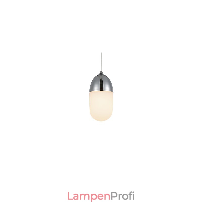 Mini Acorn Pendelleuchte 1 Licht Moderne Einfachheit Golden Chrome Holzfarbe Finish Kohlenstoffstahl & Glas Droplight