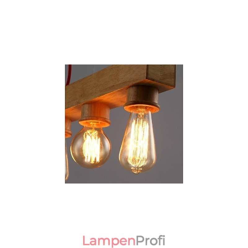 Moderne zeitgenössische traditionelle klassische Mini-Stil Malerei Holz Bambus Pendelleuchte