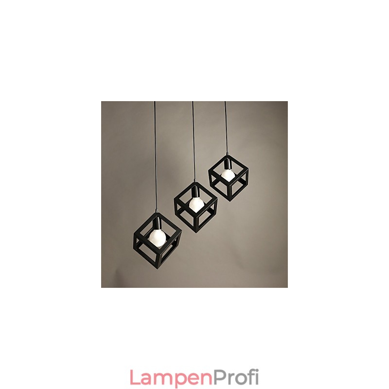 Kreative zeitgenössische und vertraglich Schmiedeeisen Kronleuchter Einzelkopflampen