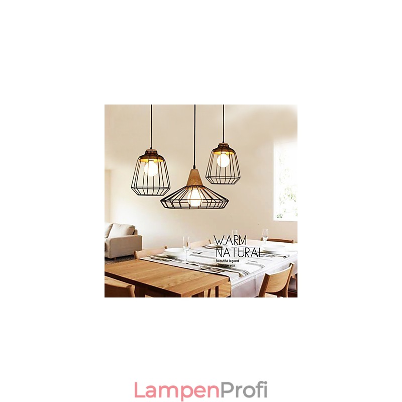 Nordic Kreative Schmiedeeisen Kronleuchter Cafe Retro Net Droplight