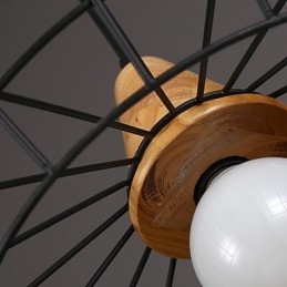 Nordic Kreative Schmiedeeisen Kronleuchter Cafe Retro Net Droplight
