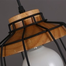 Nordic Kreative Schmiedeeisen Kronleuchter Cafe Retro Net Droplight