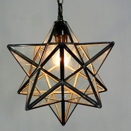 Die Pentagon Star Light kontraktierte und zeitgenössische Kronleuchterlampe