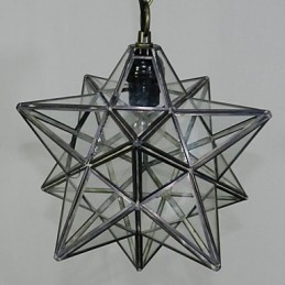 Die Pentagon Star Light kontraktierte und zeitgenössische Kronleuchterlampe