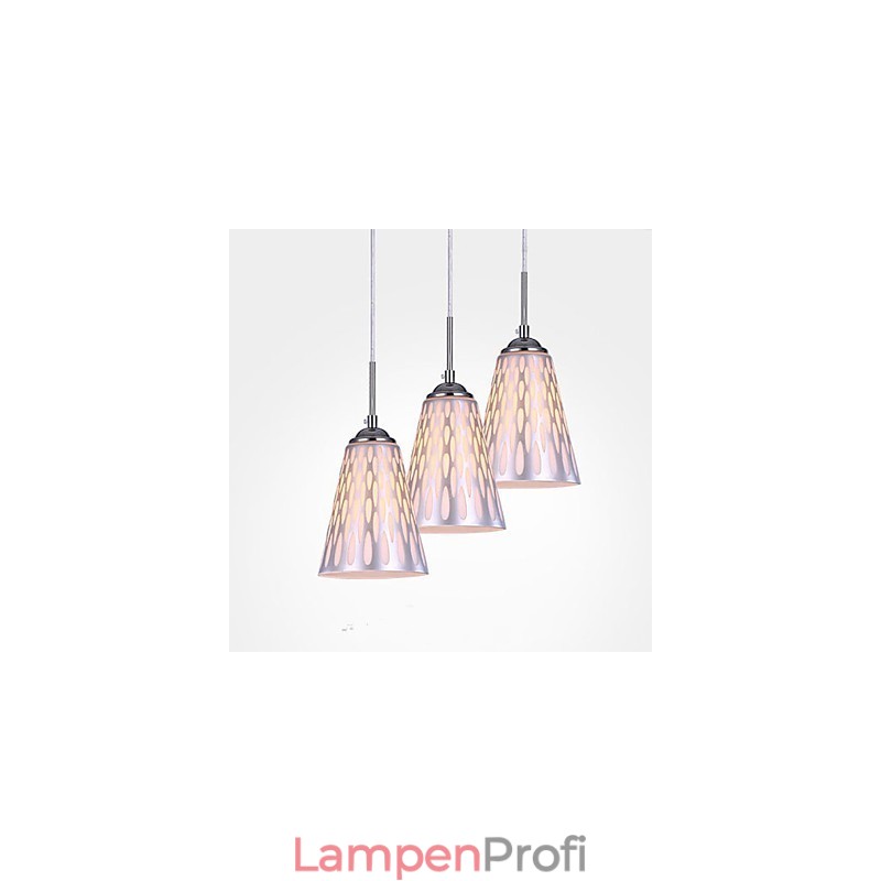 Moderne, schlichte Deckenlampen und Laternen für den Esstisch