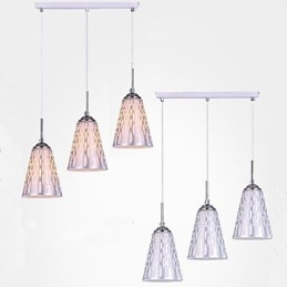 Moderne, schlichte Deckenlampen und Laternen für den Esstisch