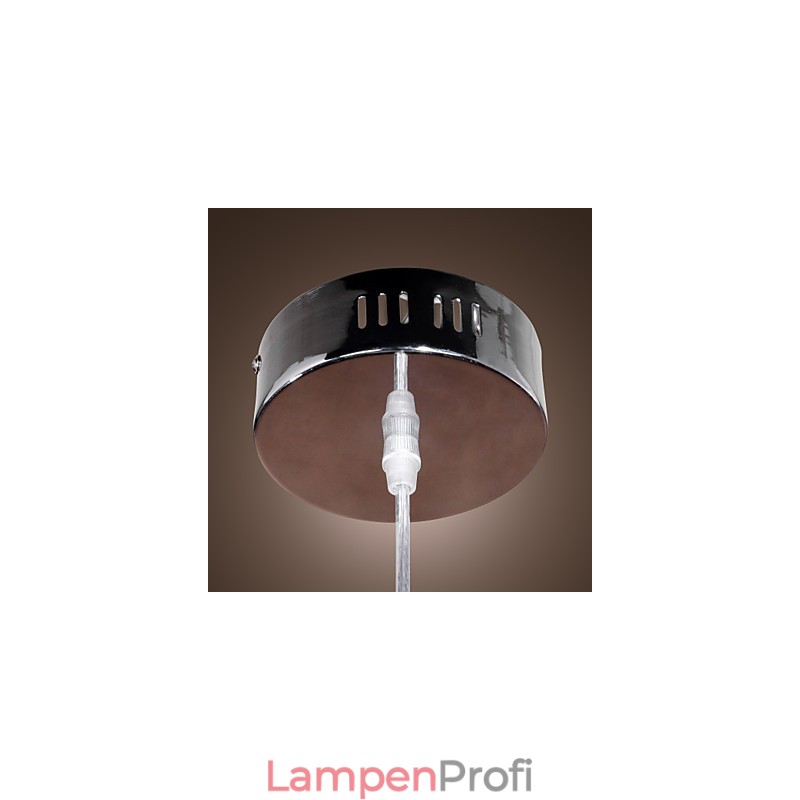 Moderne Pendelleuchte im zeitgenössischen Mini-Stil mit Gemälde