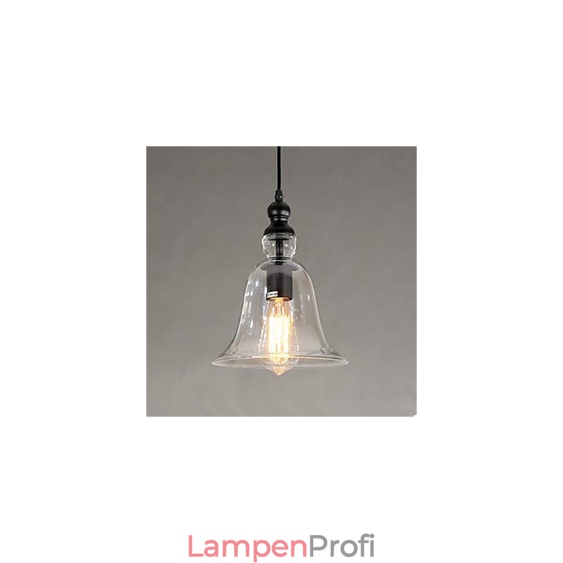 Europäische vertraglich Loft Glas Kronleuchter Glocke
