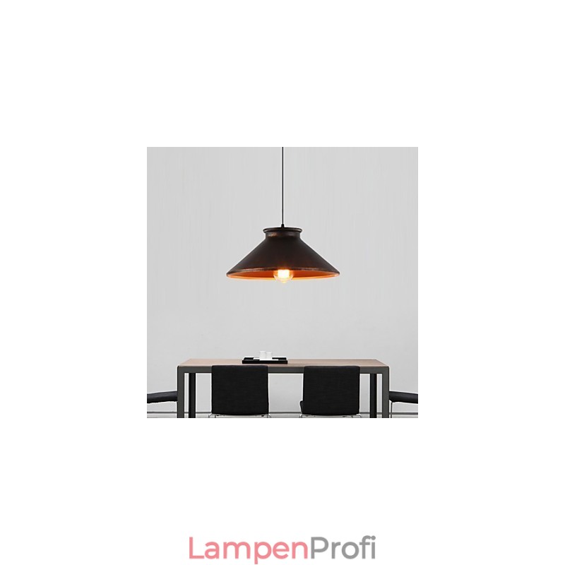 Retro Designer Metall Pendelleuchte