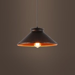 Retro Designer Metall Pendelleuchte