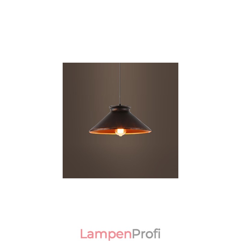 Retro Designer Metall Pendelleuchte
