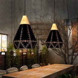 Retro Klassische Metall Decke Lichter Einfache Anhänger Lampen Cafe Anhänger Lampe