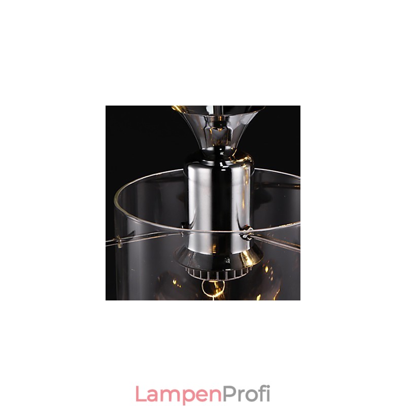 Moderne zeitgenössische Kristall andere Glas Pendelleuchte