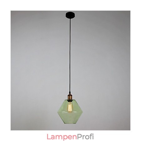 Künstlerische minimalistische Pendelleuchte aus Glas mit 1 Licht Künstlerische minimalistische Pendelleuchte aus Glas mit 1 Licht
