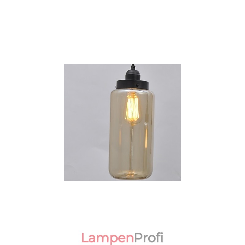 Amerikanischer minimalistischer Retro-Kronleuchter mit Einzelglas