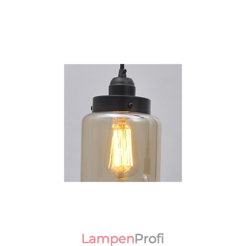 Amerikanischer minimalistischer Retro-Kronleuchter mit Einzelglas