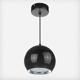 Moderne zeitgenössische Globus Malerei Metall Pendelleuchte