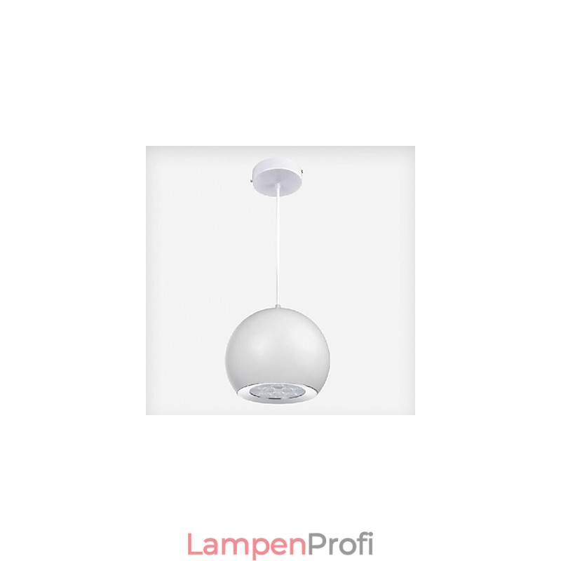 Moderne zeitgenössische Globus Malerei Metall Pendelleuchte