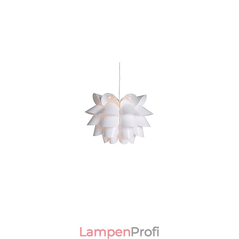 Zeitgenössisch und kontraktiert Die nordische Idee Weiße Lotus-Hängelampe