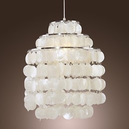 Moderne Pendelleuchte im zeitgenössischen Mini-Stil aus Chrom
