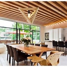 Moderne Holz Pendelleuchte Einfache Pendelleuchten Cafe Pendelleuchte