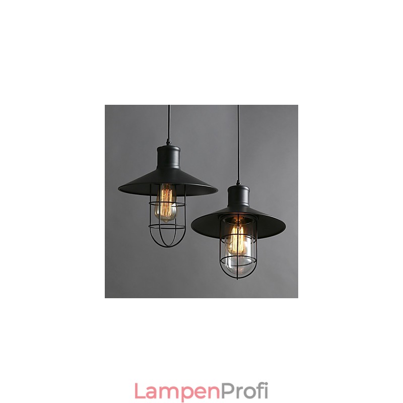 Einkopf-Vogelkäfig-Kronleuchterlampe
