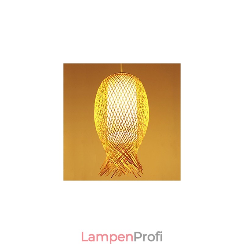 Moderne Teehaus Bambus Weben Bambus Dekoration Droplight Lampe