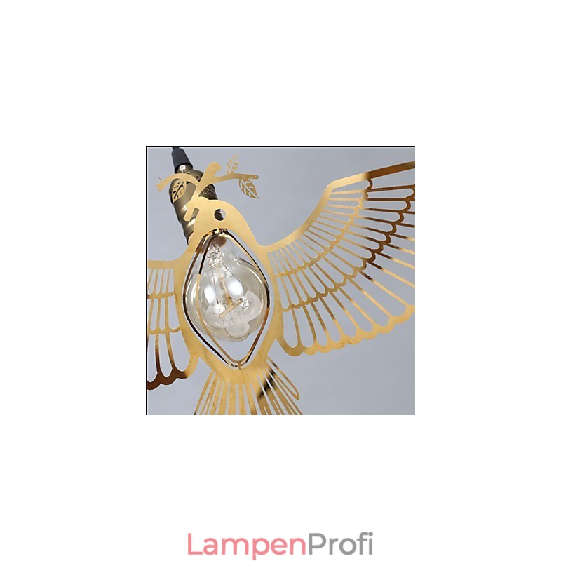 Retro Papierschnitt Art Bird Plating