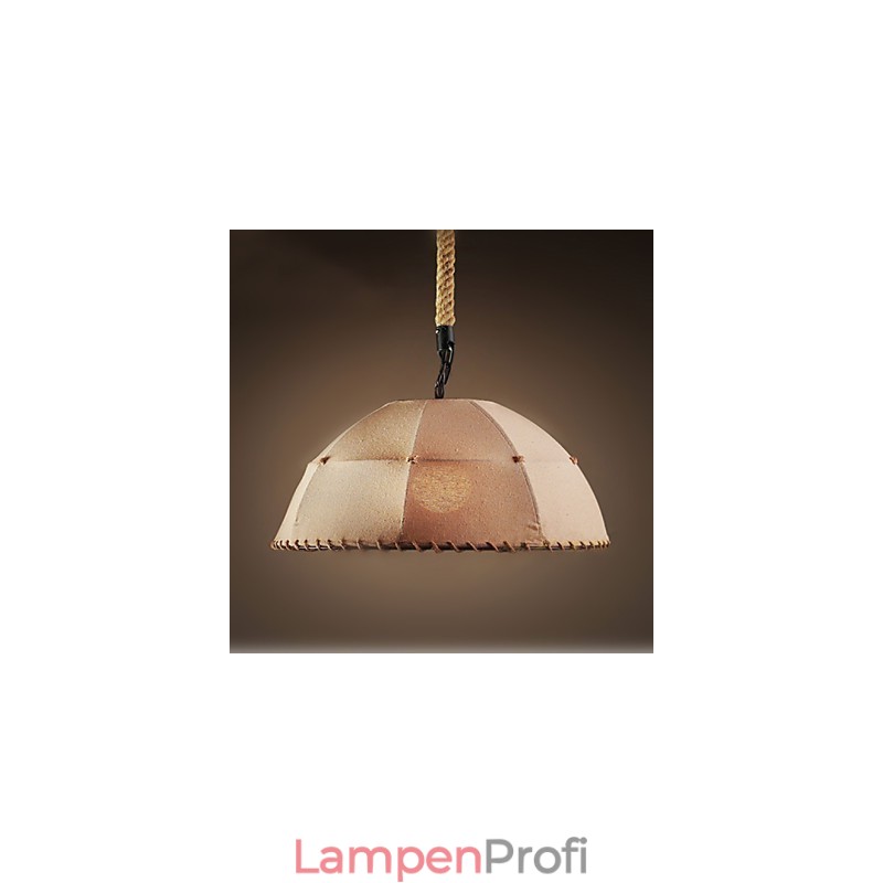 Vertraglich Nordic Vintage Bettwäsche Hanf Seil Amerikanischen Land Droplight Lampe