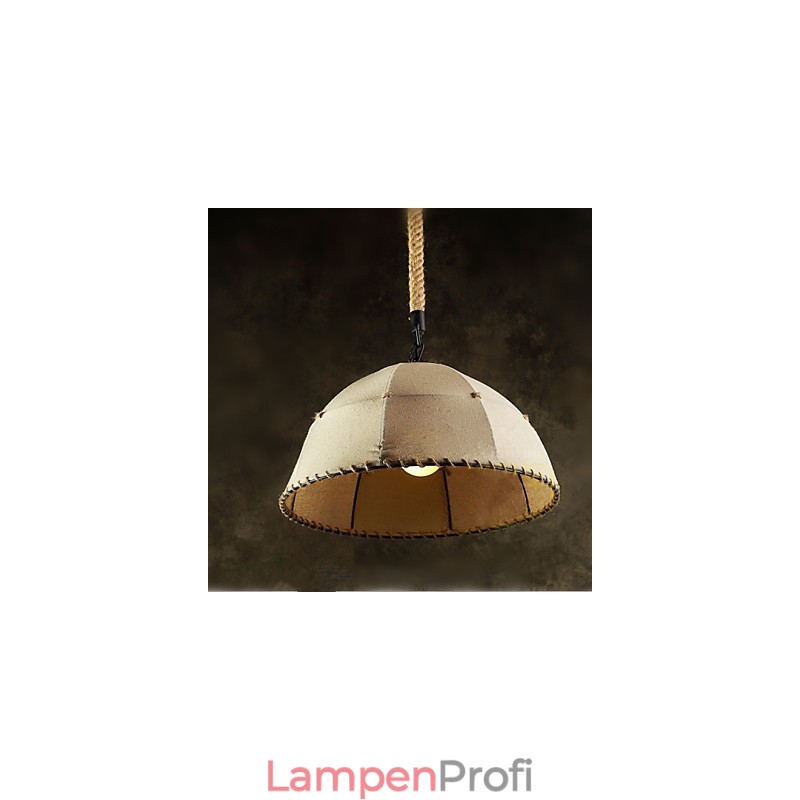 Vertraglich Nordic Vintage Bettwäsche Hanf Seil Amerikanischen Land Droplight Lampe