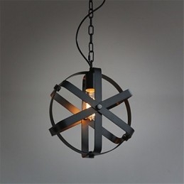 Vintage-Stil Industrielle Runde Pendelleuchte Loft Home Furnishing dekorative Kronleuchter