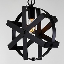 Vintage-Stil Industrielle Runde Pendelleuchte Loft Home Furnishing dekorative Kronleuchter