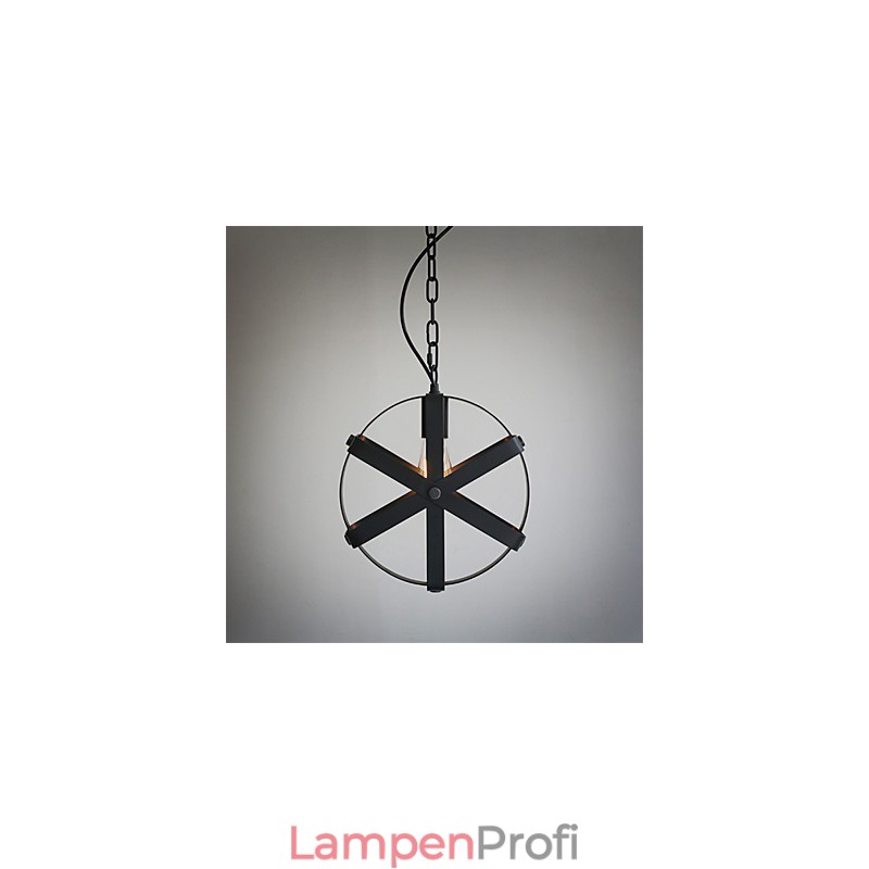 Vintage-Stil Industrielle Runde Pendelleuchte Loft Home Furnishing dekorative Kronleuchter