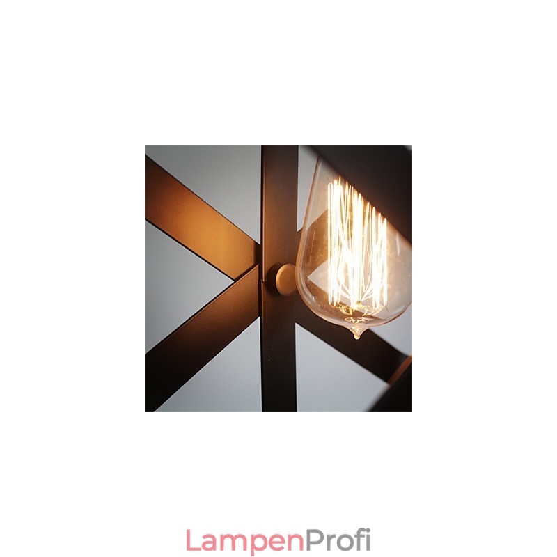Vintage-Stil Industrielle Runde Pendelleuchte Loft Home Furnishing dekorative Kronleuchter
