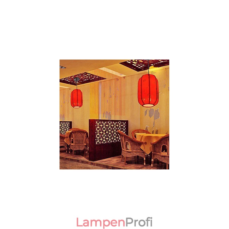 Archaize Schaffell Rote Laternen Veranda Droplight Lampe Licht