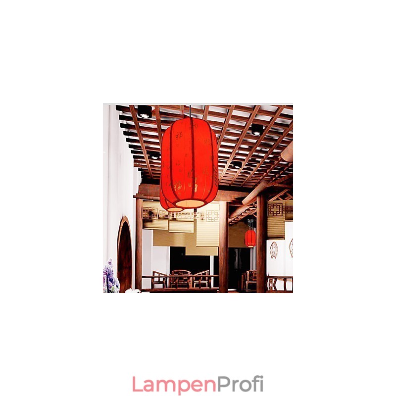 Archaize Schaffell Rote Laternen Veranda Droplight Lampe Licht