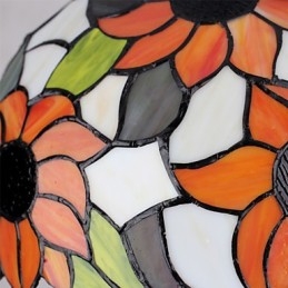 Europäischer ländlicher kreativer Kunst-Buntglas-Kronleuchter, der alte Wege wiederherstellt, Lampenlicht