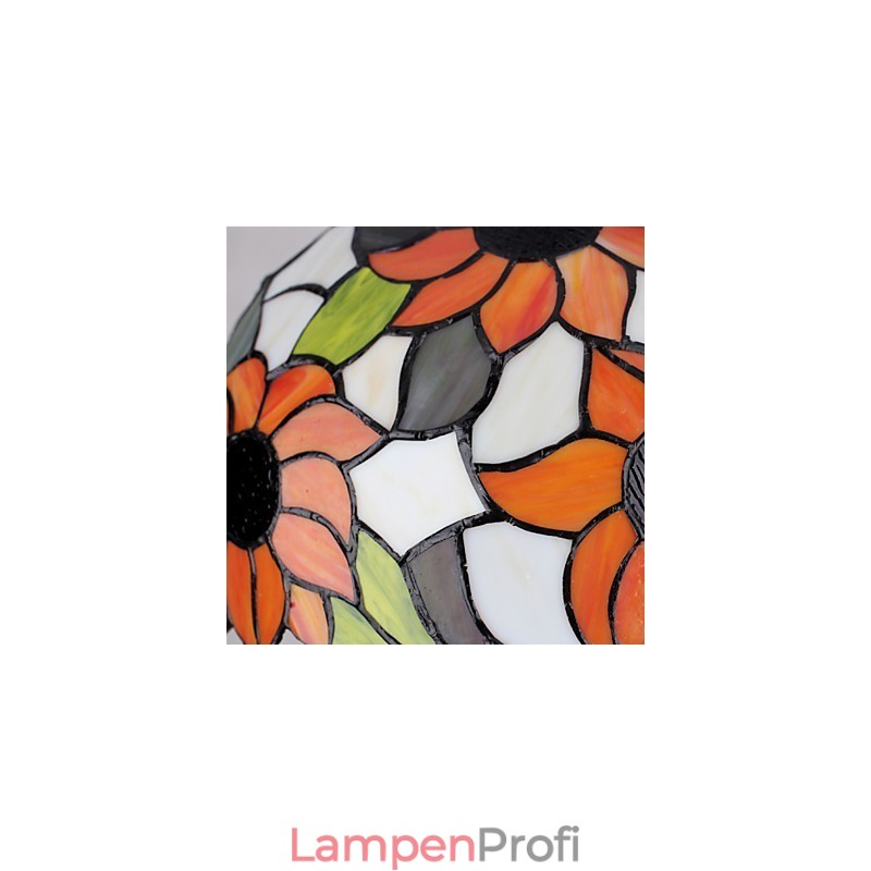 Europäischer ländlicher kreativer Kunst-Buntglas-Kronleuchter, der alte Wege wiederherstellt, Lampenlicht